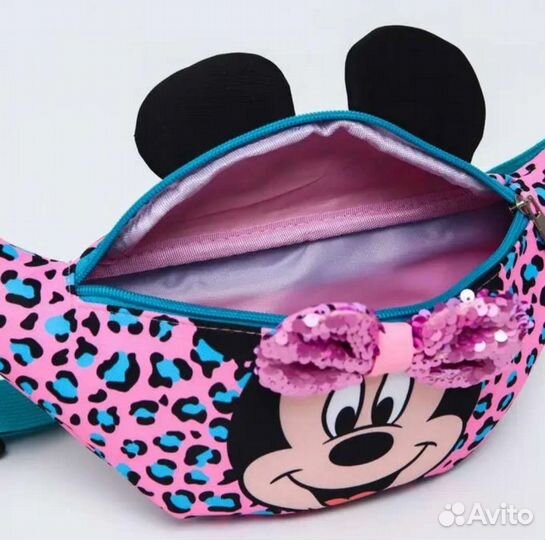 Сумка на пояс детская новая Минни Маус