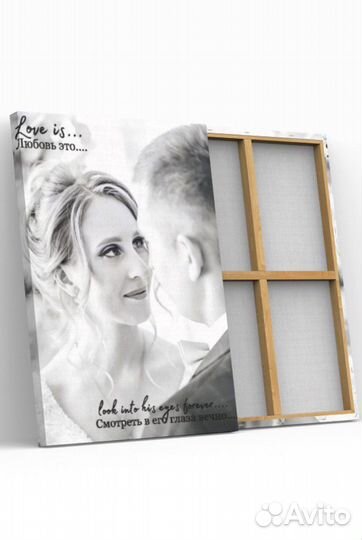 Портрет на холсте по фото