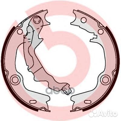 Колодки тормозные стояночного тормоза S30532 Br