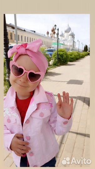 Джинсовка для девочки