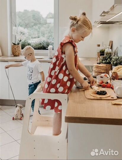 Башня помощника деревянная от 2 лет до 120 кг