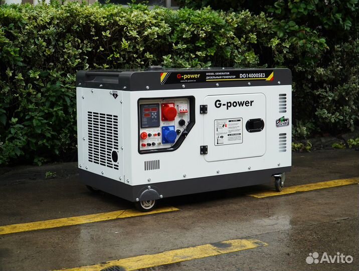 Дизельный генератор 12 kW G-power DG14000S3