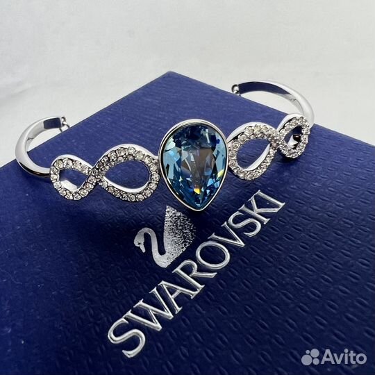 Swarovski браслет жесткий