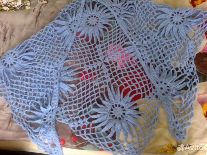 Шаль ручной работы