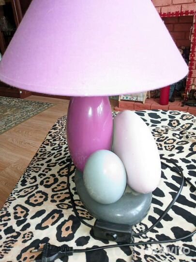 Лампа настольная, прикроватная