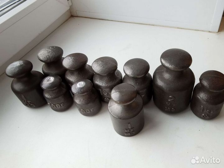 Старинные гирьки гири ретро СССР