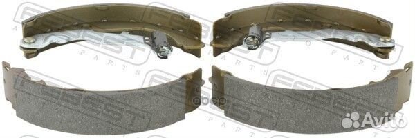 Колодки барабанные renault duster 2011- 2402-DU