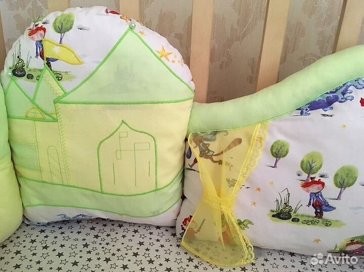 Бортики в кроватку