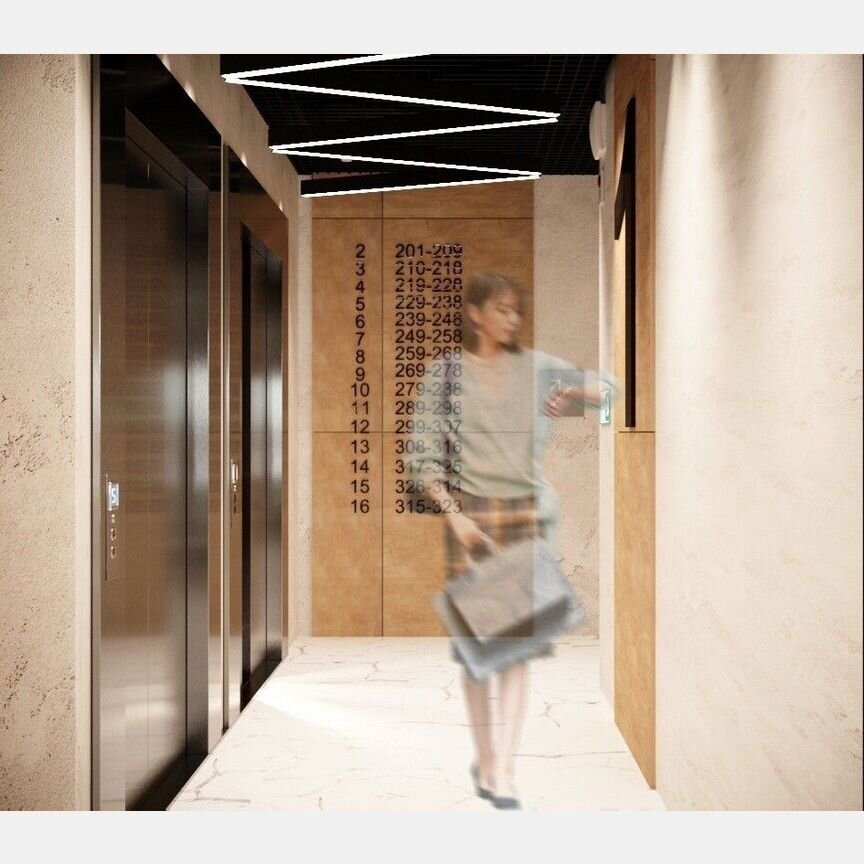1-к. квартира, 43,2 м², 2/8 эт.