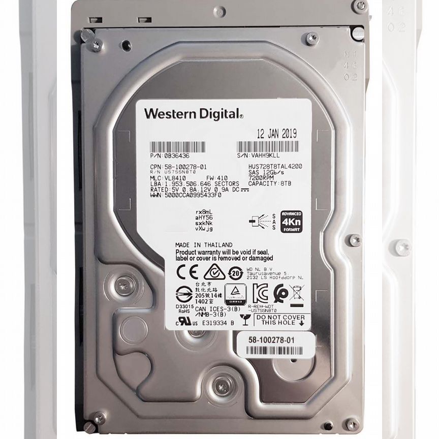 [S3260] Жесткий Диск Cisco Ucs- -Hd8ta 8tb Sas 3,5" S3260