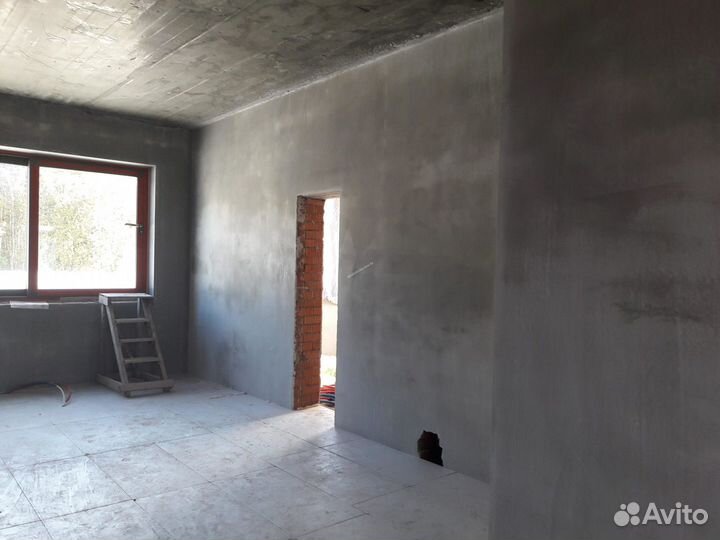 Механизированная штукатурка стен Красная горбатка