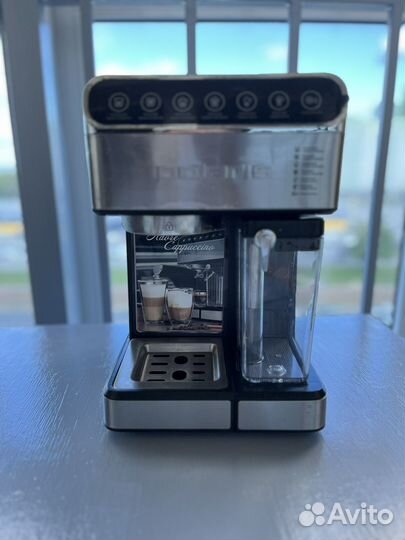 Кофеварка рожковая Polaris PCM 1535E