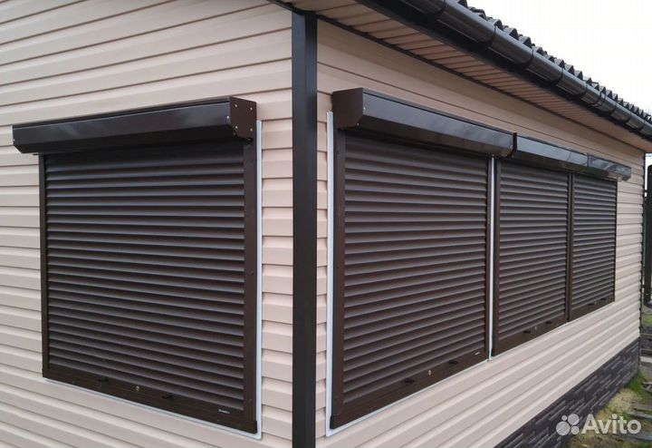 Рольставни ворота на гараж