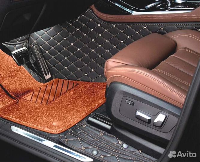 3D Коврики Lexus Салон Багажник из Экокожи