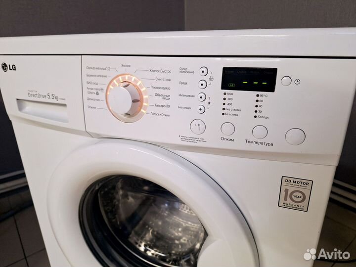 Стиральная машина LG. 5.5 кг с гарантией