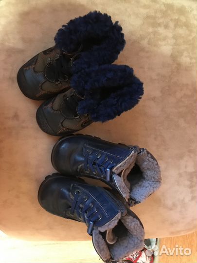 Зимние сапожки пакетом 24