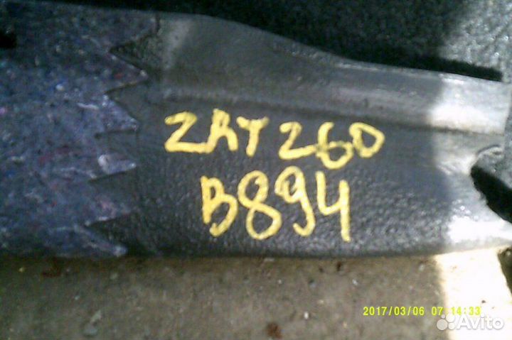 Обшивка пола Toyota Allion ZRT260