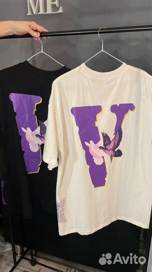 Мужская футболка Vlone purple frineds