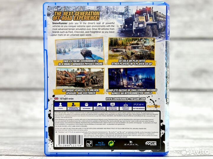 SnowRunner (PS4) Б/У