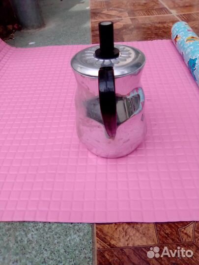 Чайник заварочный СССР. 1961, Аллюминиевый, 1 литр