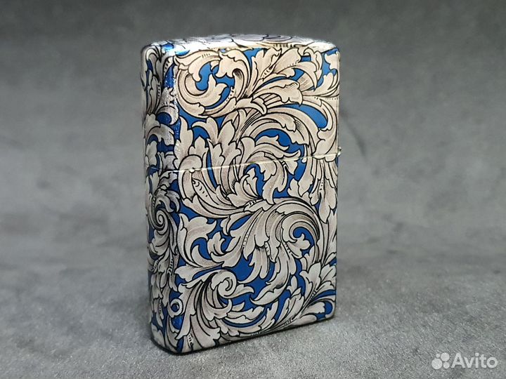 Зажигалка Zippo - Tang Grass Blue