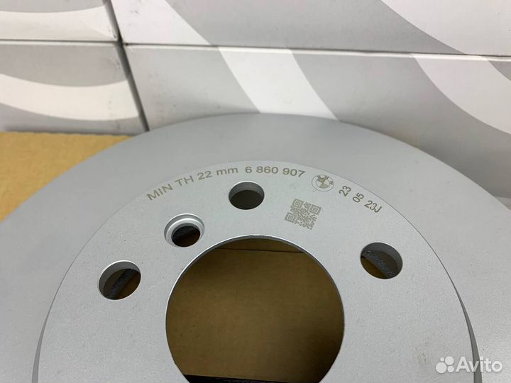 Вентилируемы тормозные дтски BMW 3 G20