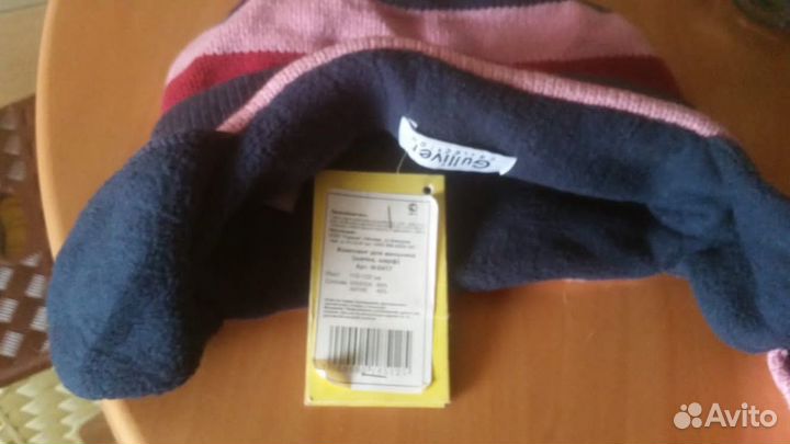 Шапка и шарфик детские