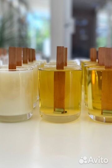 Ароматическая свеча ручной работы