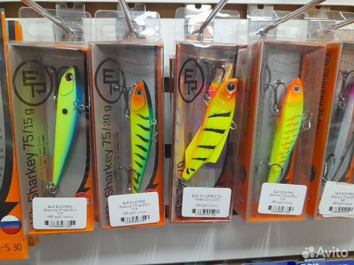 Оригинальные вибы ecopro Sharkey 75 mm