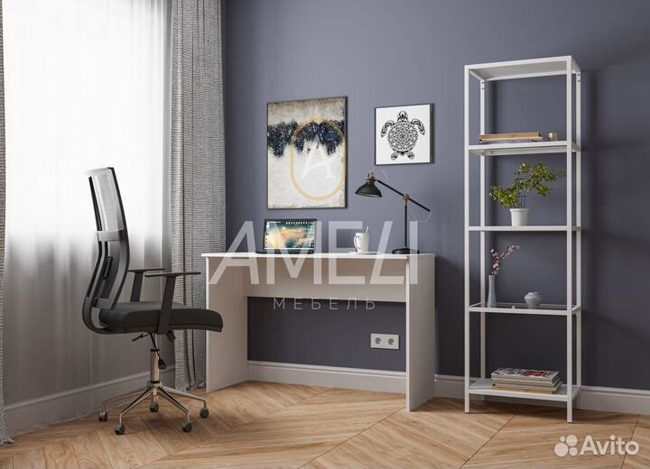 Письменный стол белый