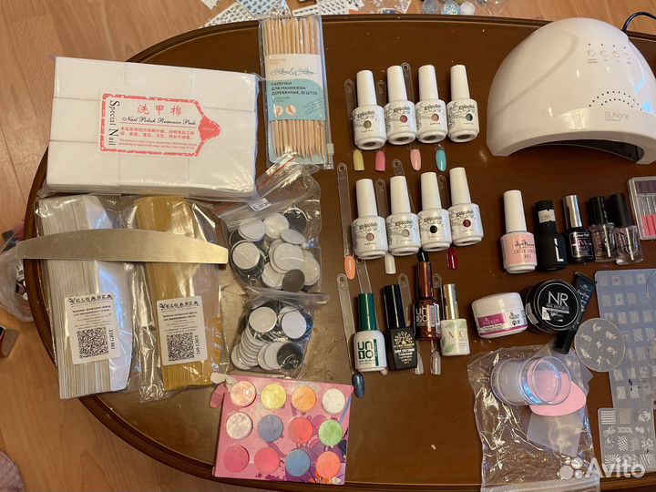 Маникюр педикюр, лампа, гель лак и другое