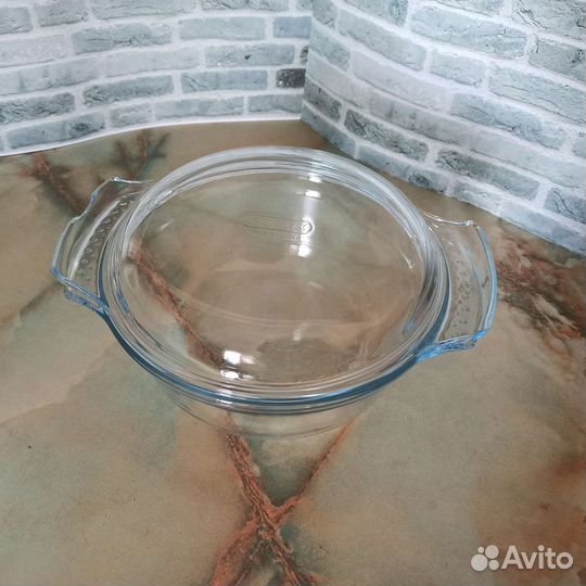 Кастрюля для микроволновки форма с крышкой 2 литра