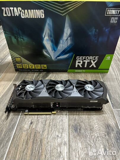 Видеокарта geforce rtx 3080 ti zotac trinity