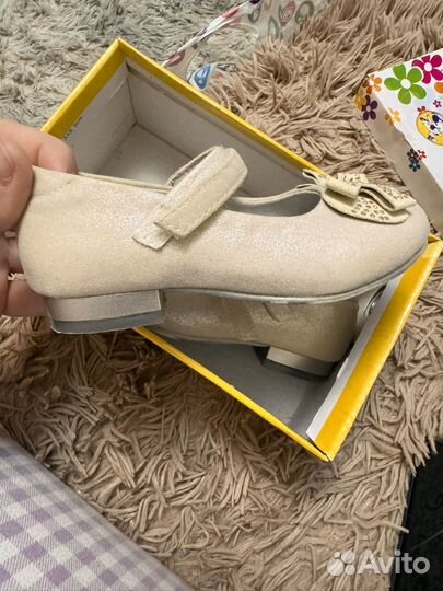 Туфли для девочки 25 размер