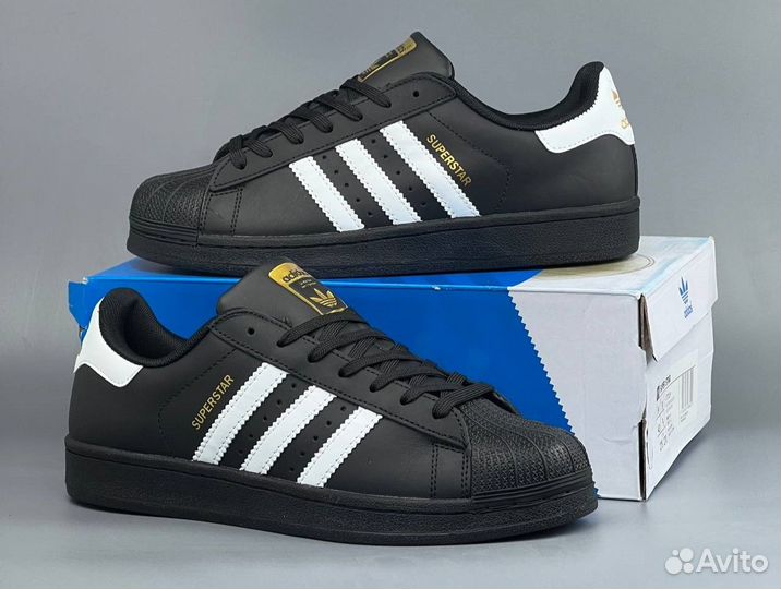 Adidas Superstar Black