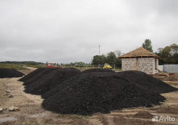 Щебень и асфальтная крошка для ремонта дорог