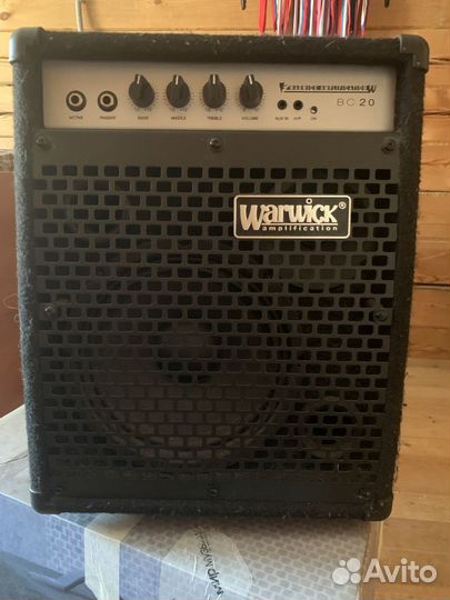 Басовый комбоусилитель warwick bc20