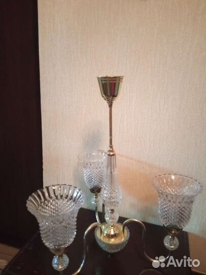 Люстра хрустальная