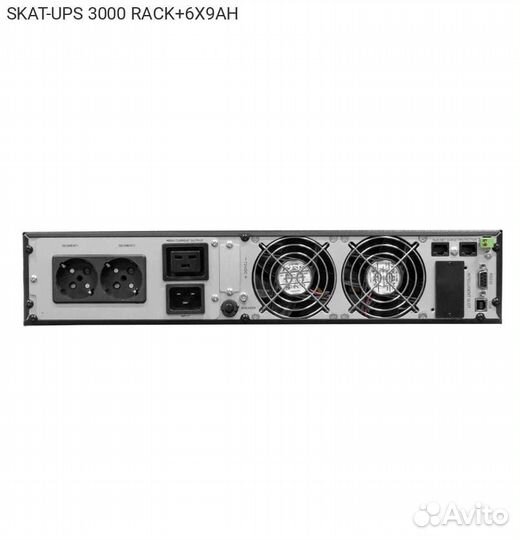 Ибп Бастион skat 3000VA, Rack/Tower 2U, 6x9Ah, SKA