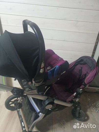 Коляска для двойни baby jogger city select