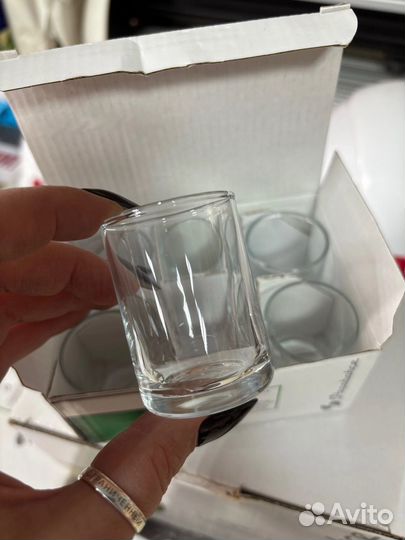 Рюмки бокалы стаканы новые