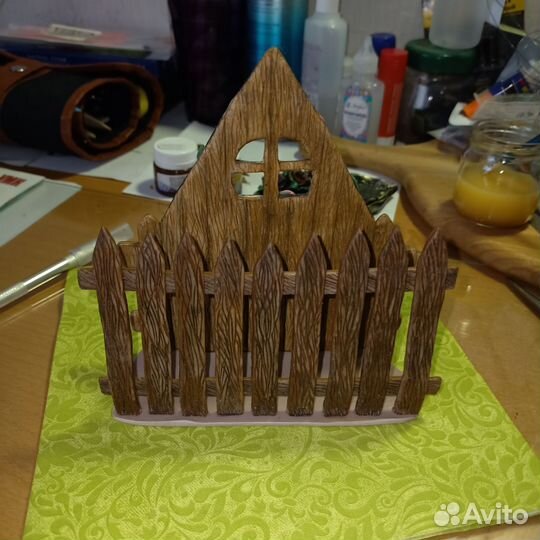 Домик салфетница