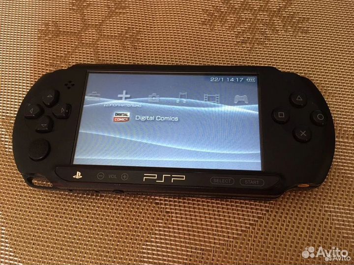 Sony PSP-E1004 8gb + 9 игр + Прошитая