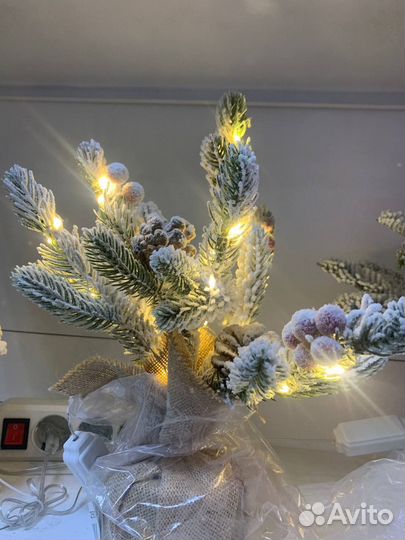 Елка новогодняя гирлянда