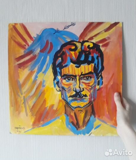 Копия картины автопортрета М. Сарьяна (ручная)