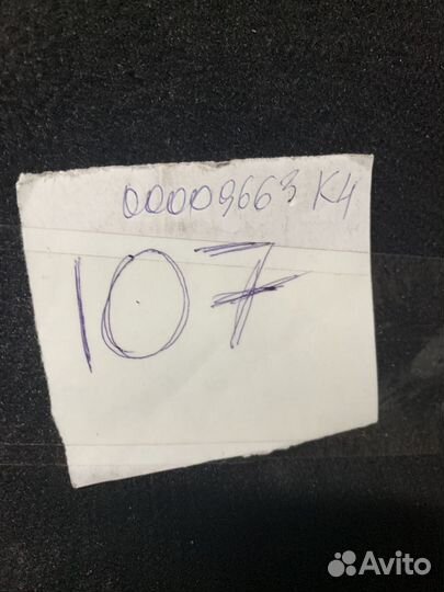 Peugeot 107 Коврики салона велюр