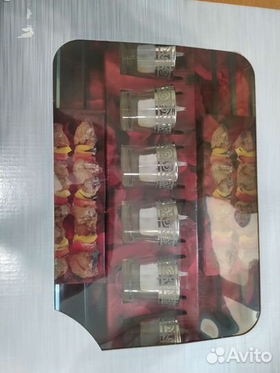 Набор шампура + стопки