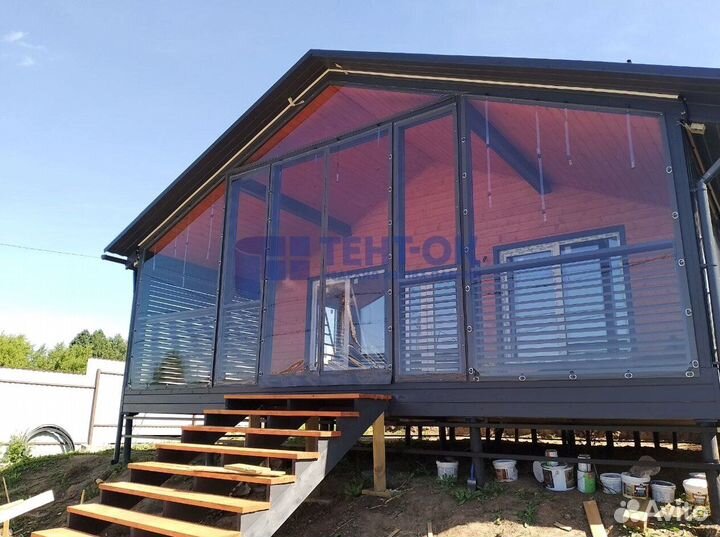 Мягкие окна для веранды