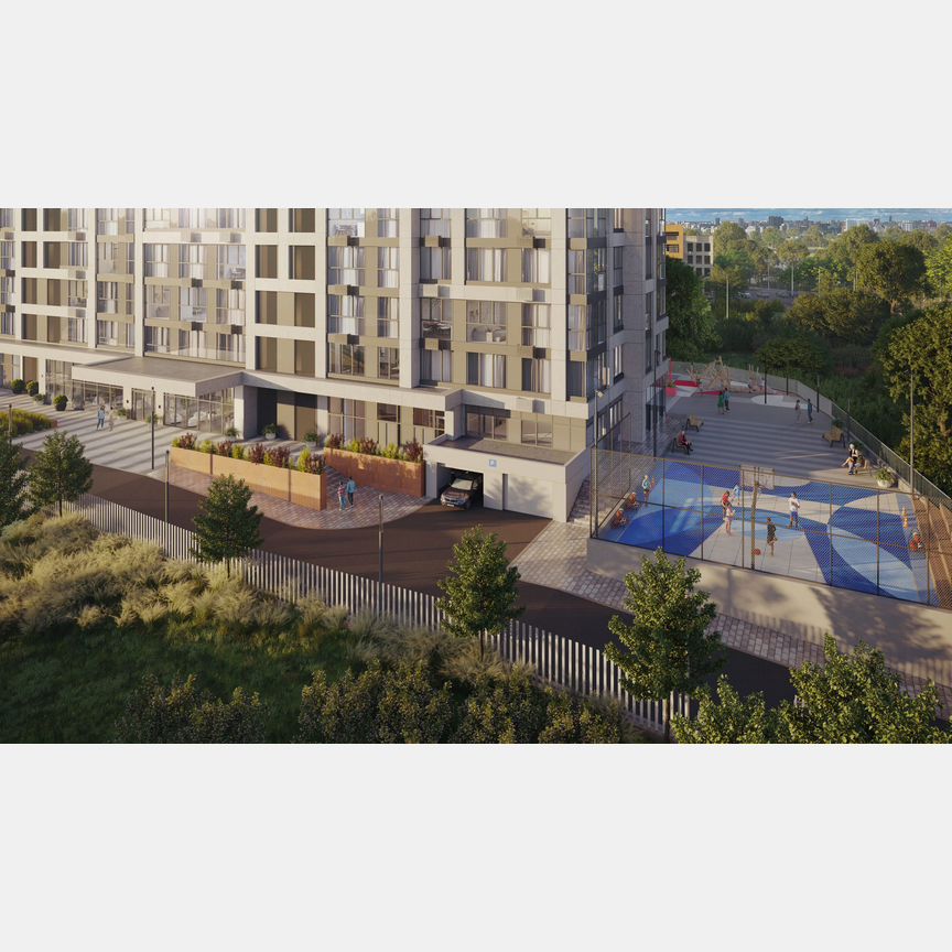 2-к. квартира, 40,2 м², 25/28 эт.