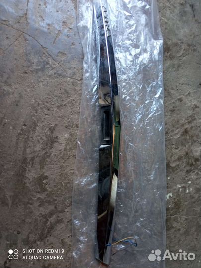 Накладка, молдинг, коса на крышку багажника, опель